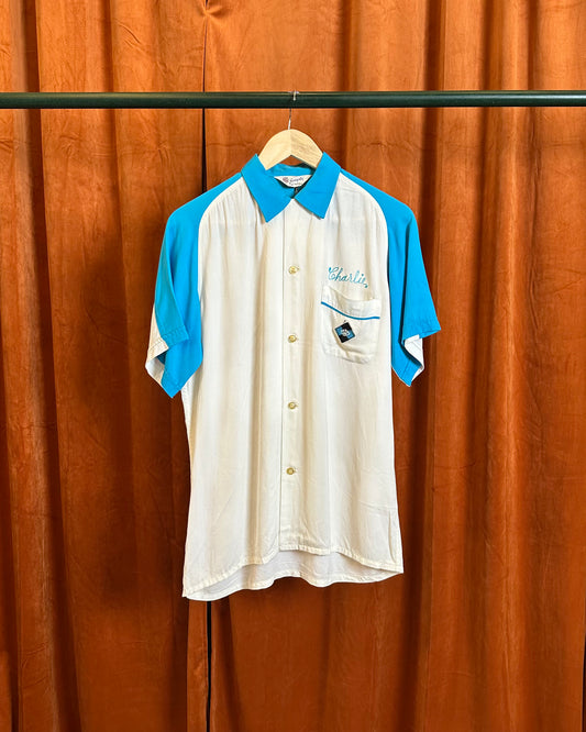 60s Febb Music Bowling Shirt