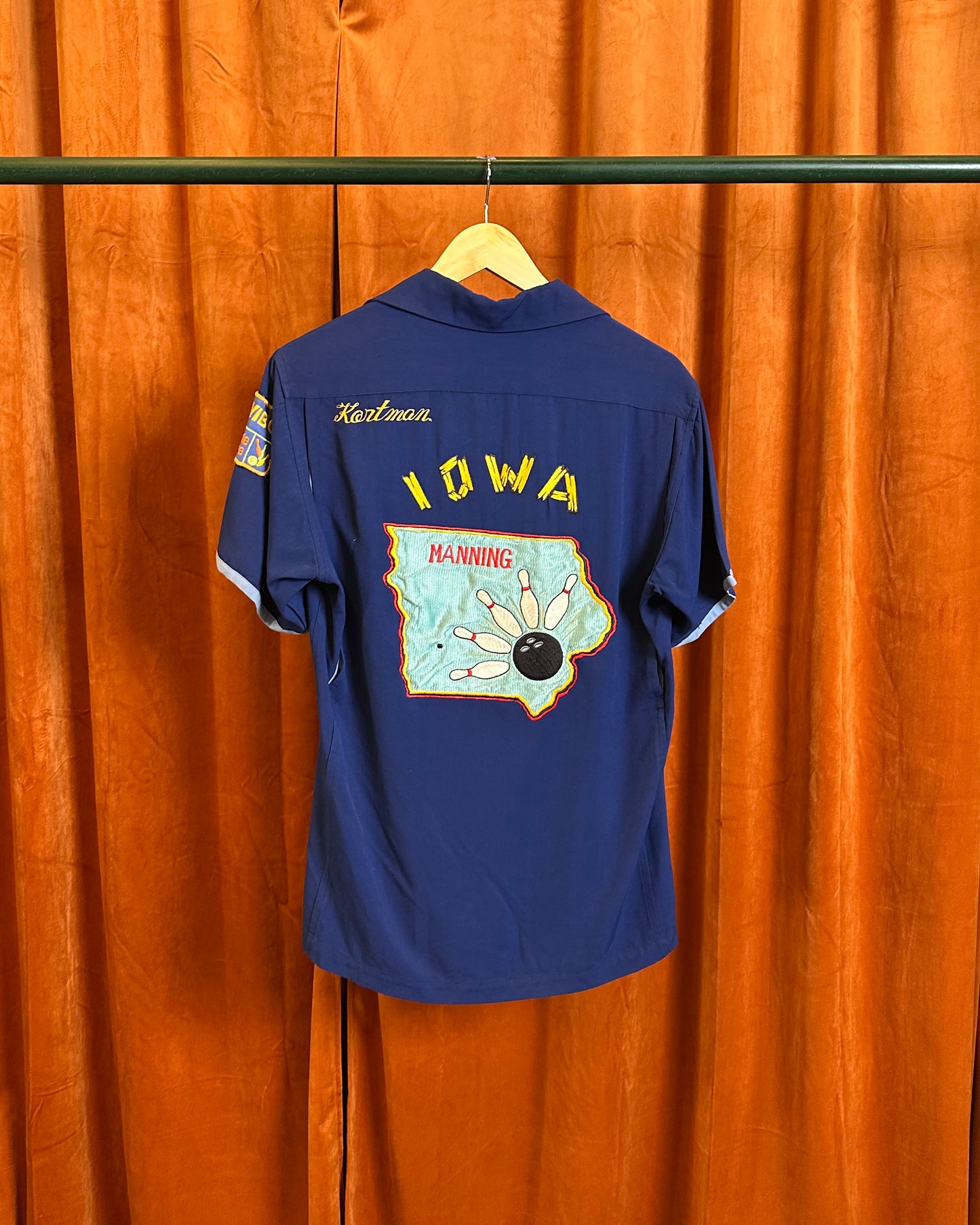 60s Iowa Bowling Shirt