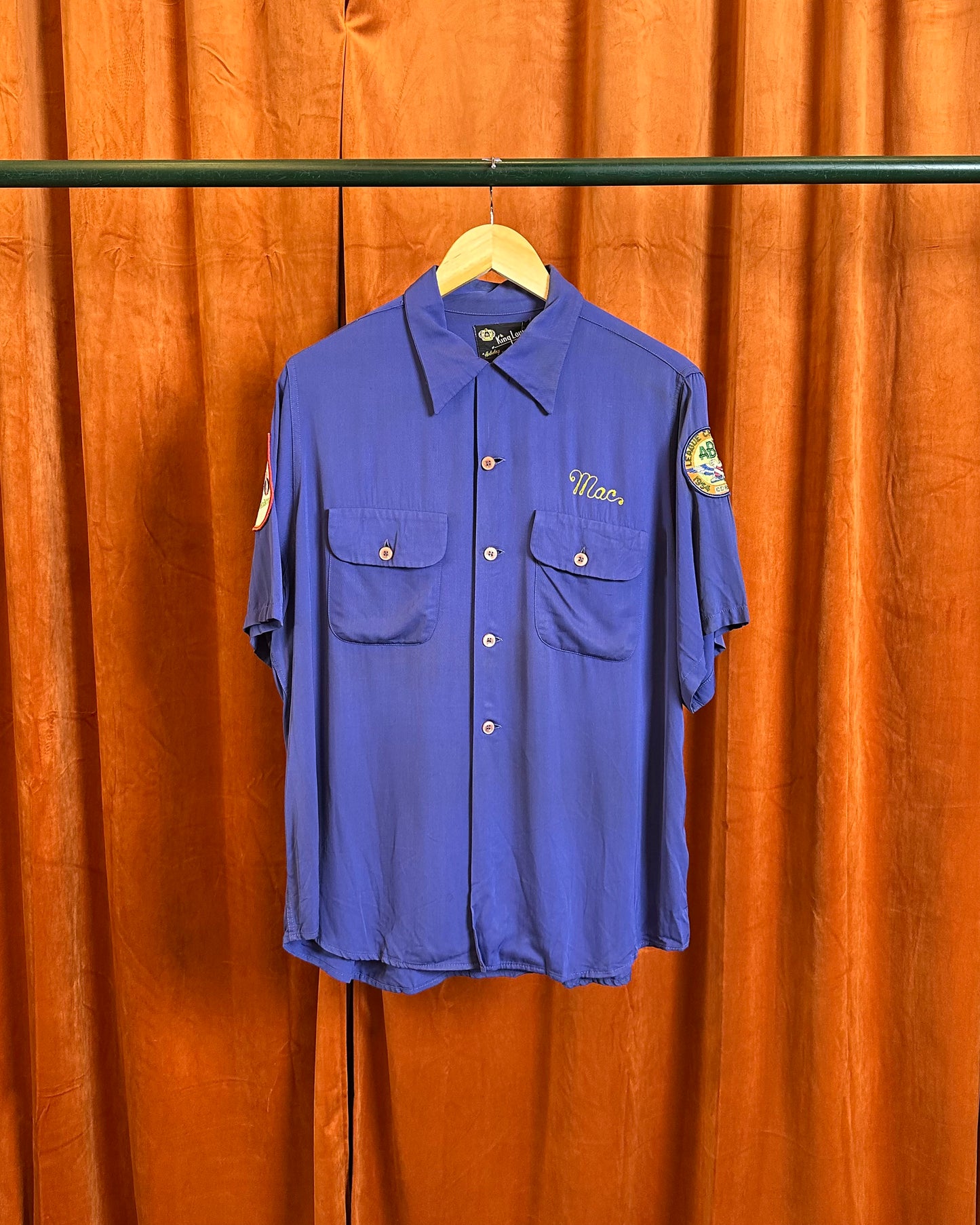 1955 Chainstitch 'Phillies Cigars' Bowling Shirt