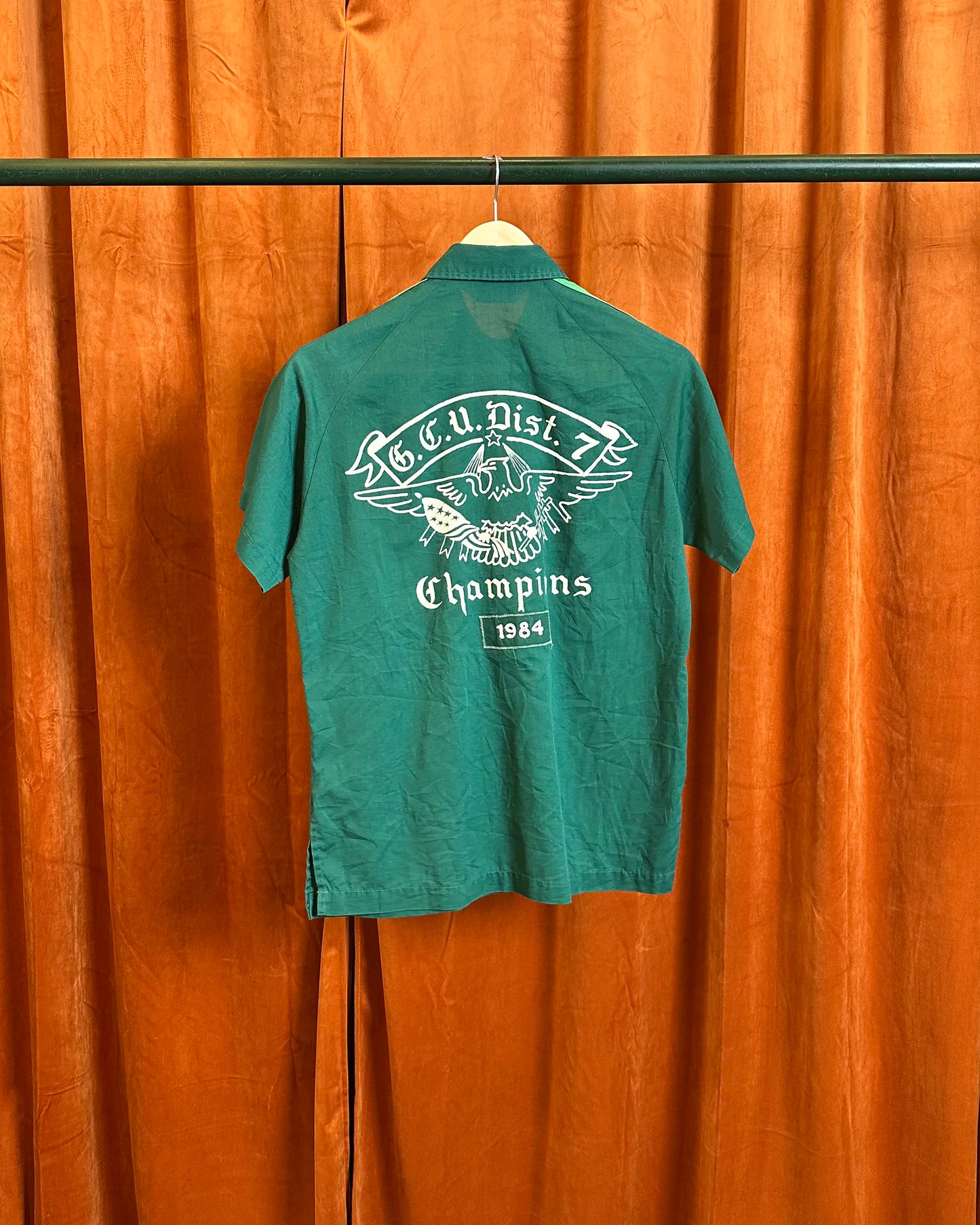 1984 Chainstitch District Champions Bowling Shirt