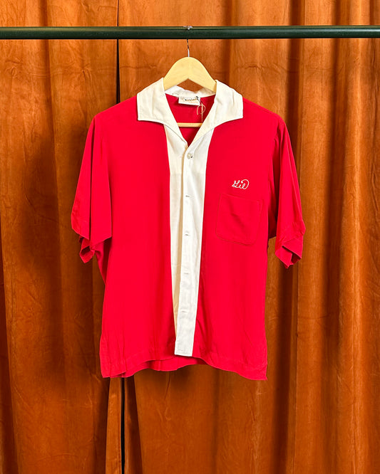 70s 'Mercy Hospital' Bowling Shirt