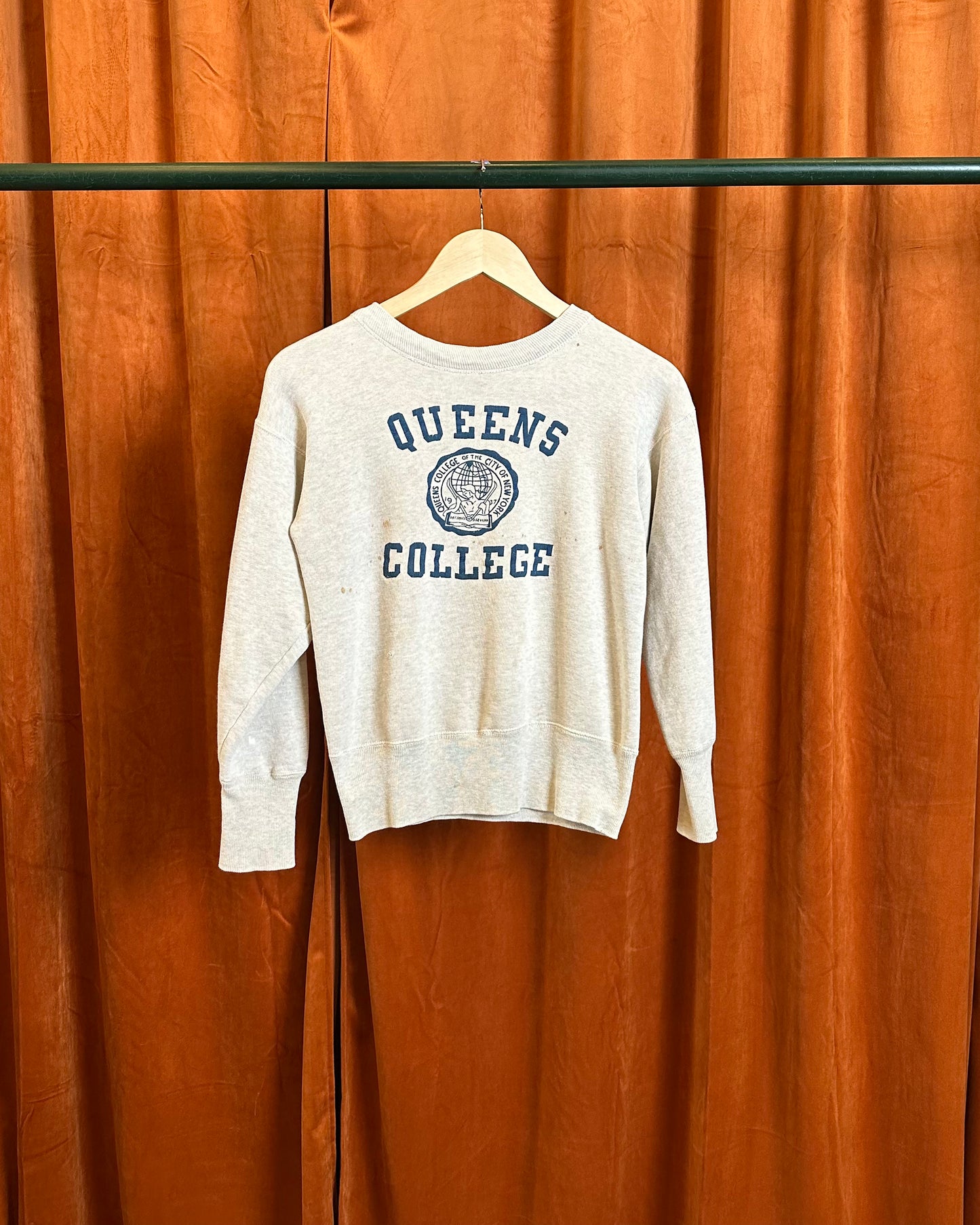 50s Champion Queens College Crewneck