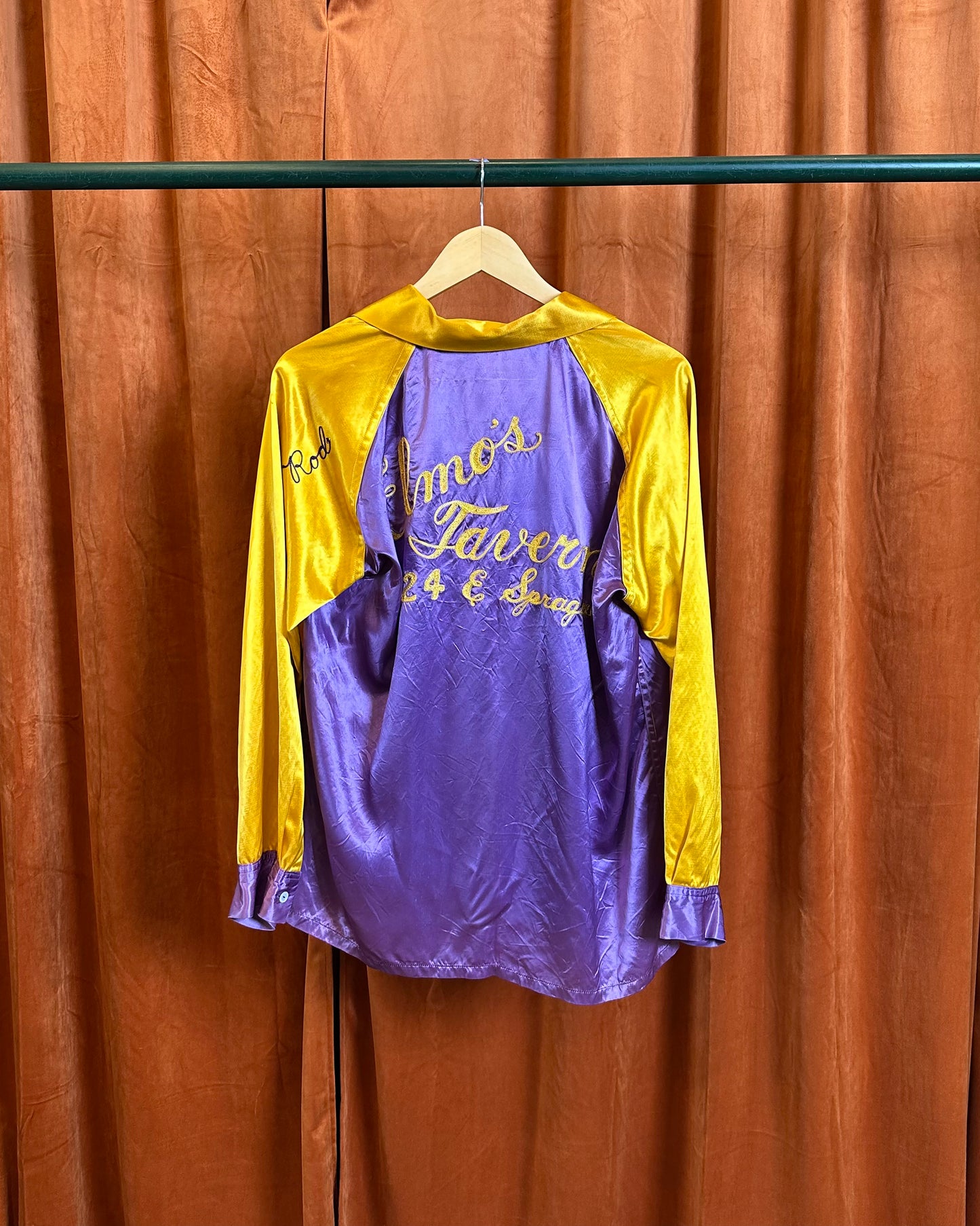 40s/50s Chainstitch 'Elmo's Tavern' Bowling Shirt