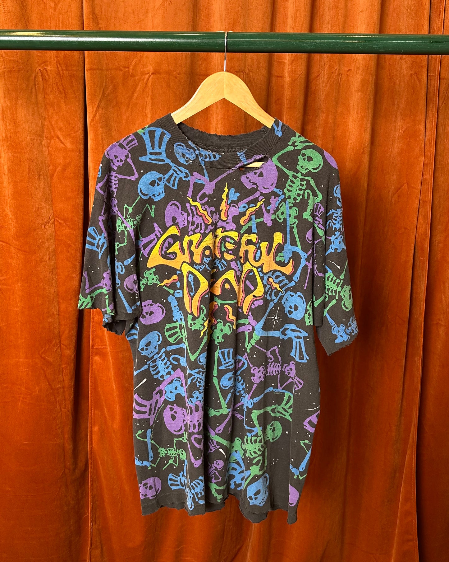 1992 Grateful Dead Skeletons AOP