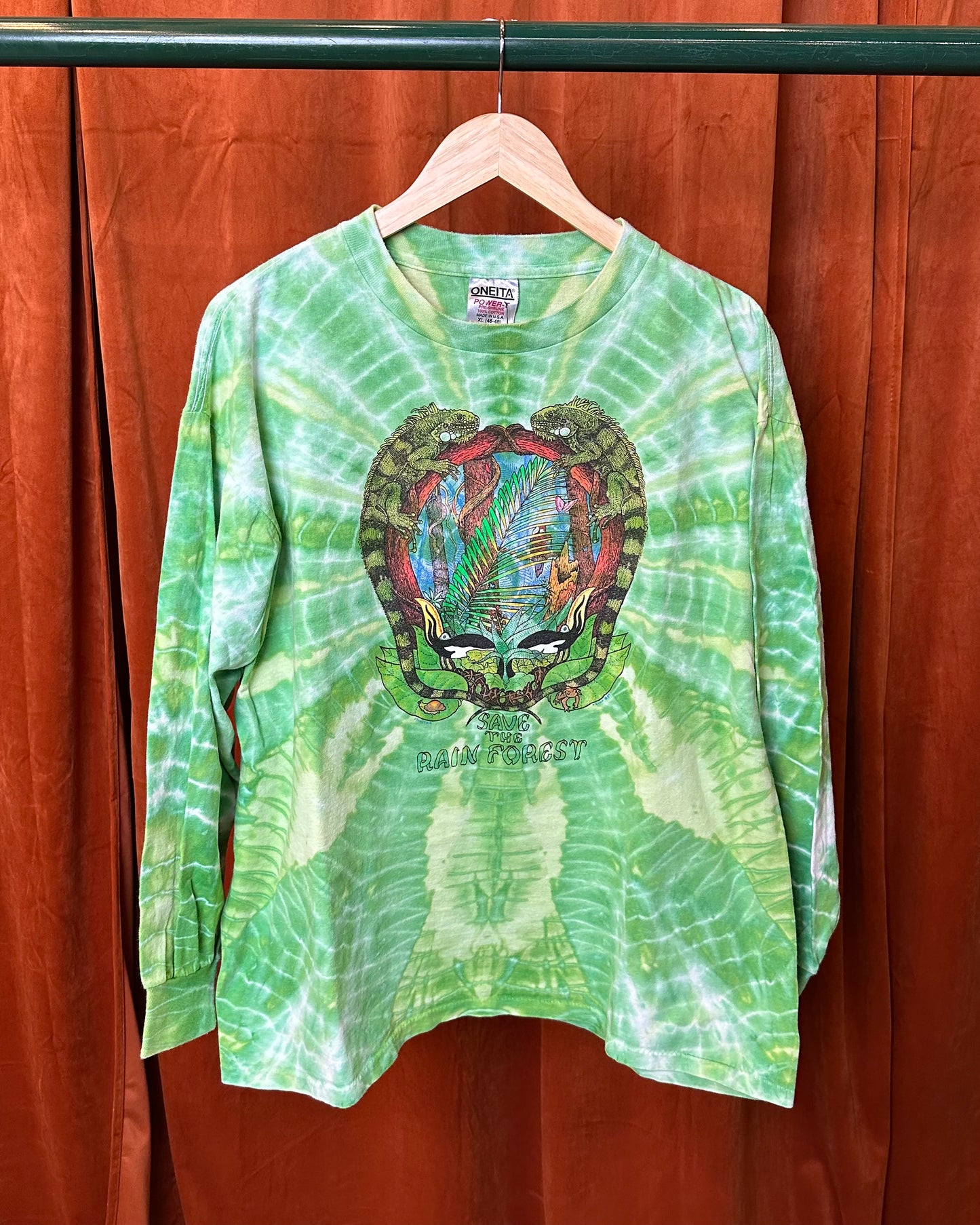 1989 Grateful Dead 'Save The Rainforest' L/S