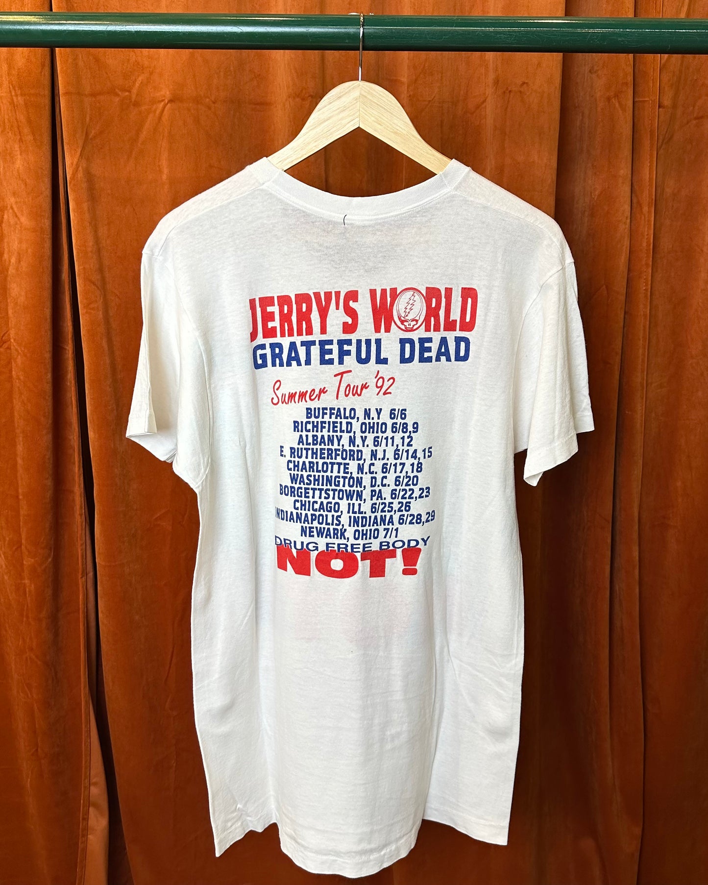 1992 Grateful Dead 'Jerry's World' Summer Tour