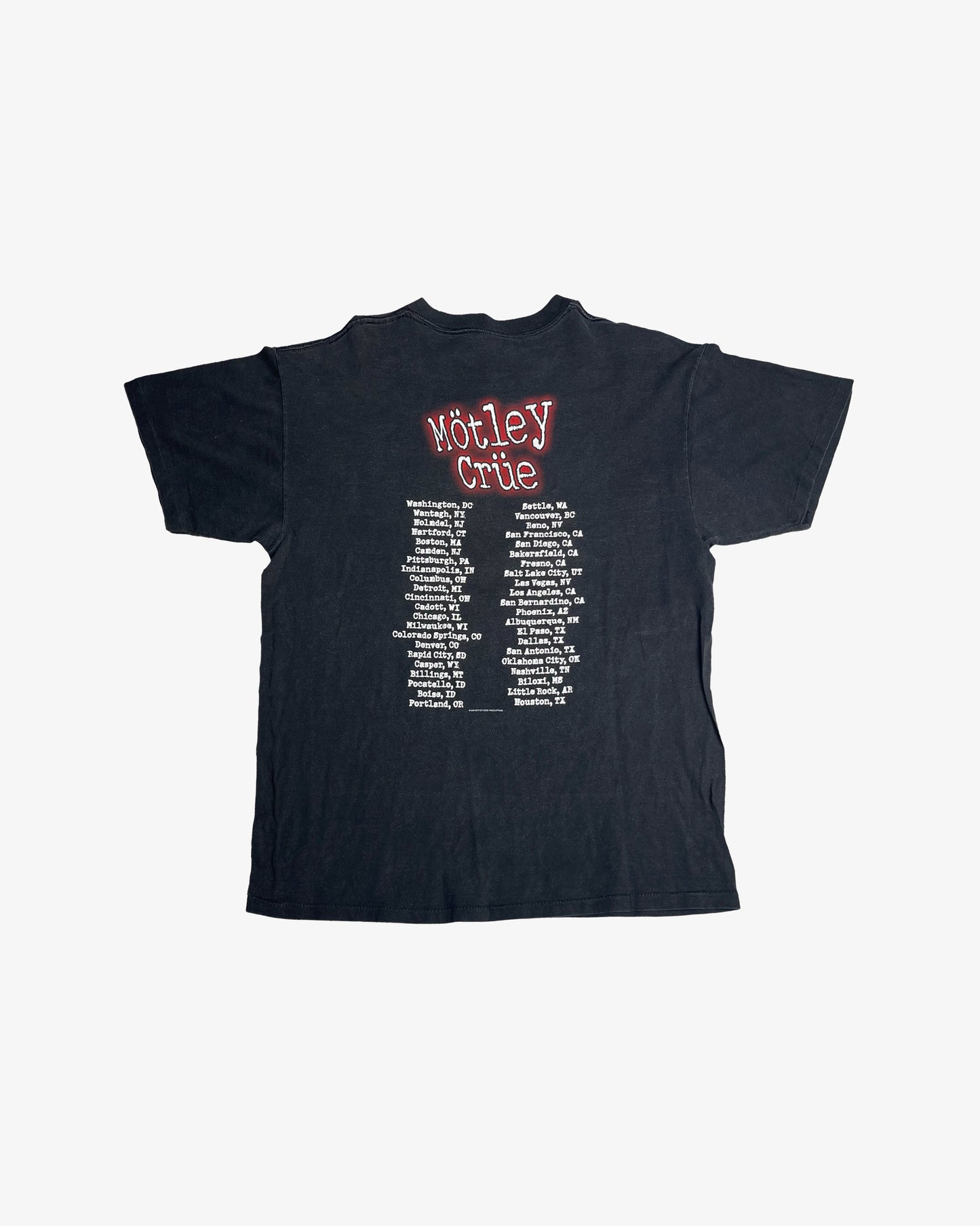 Motley Crue Tour T-Shirt