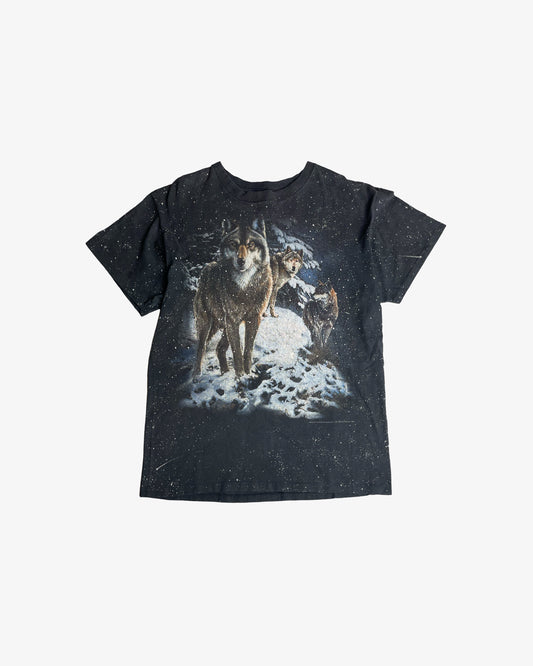 3D Emblem Wolf T-Shirt